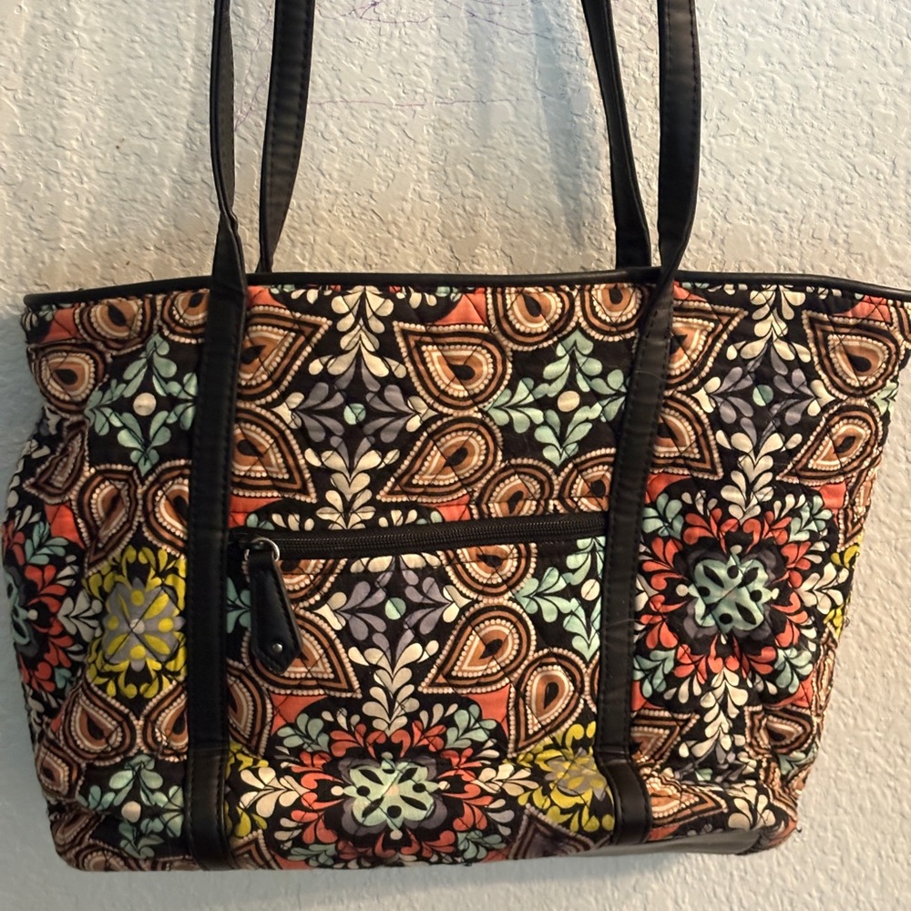 Vera Bradley Floral Patterned Tote Bag